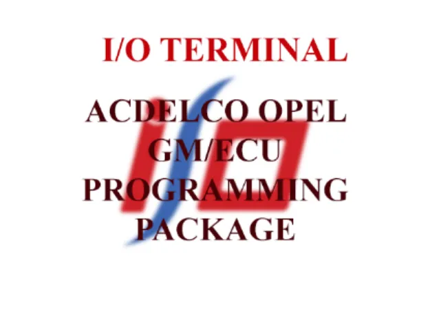 Iotermınal Opel/gm Ecu Acdelco Paketi resmi